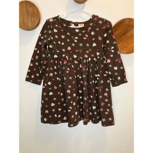 2008 Vintage Gymboree Winter Dress Brown Size 4‎